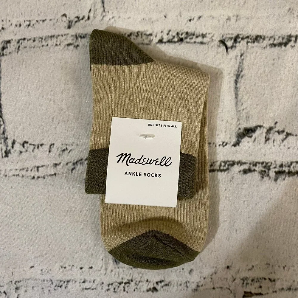 Madewell Colorblock Ankle Socks
